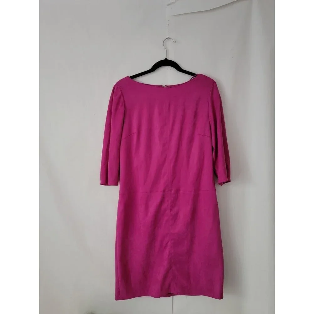 David Warren New York Faux Suede Retro Style Dress